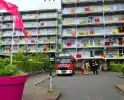 Brand in zorggebouw geblust