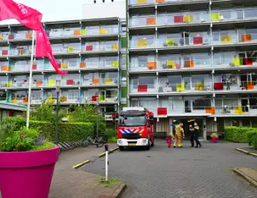 Brand in zorggebouw geblust