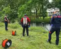 Hulpdiensten speuren naar mogelijke drenkeling