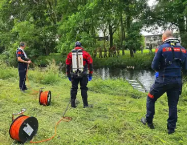 Hulpdiensten speuren naar mogelijke drenkeling