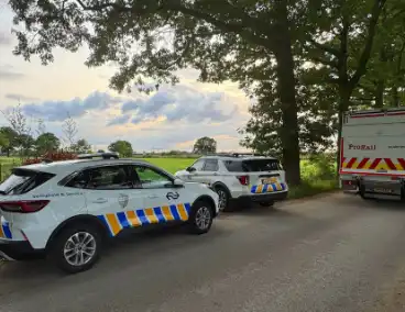 Botsing tussen trein en voertuig