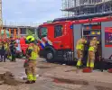 Brandweer ontdekt gaslekkage tijdens oefening