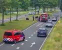 Brandweerwagen verliest wielen tijdens spoed