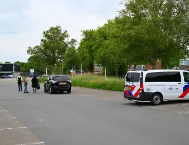 Lesmotor betrokken bij ongeval