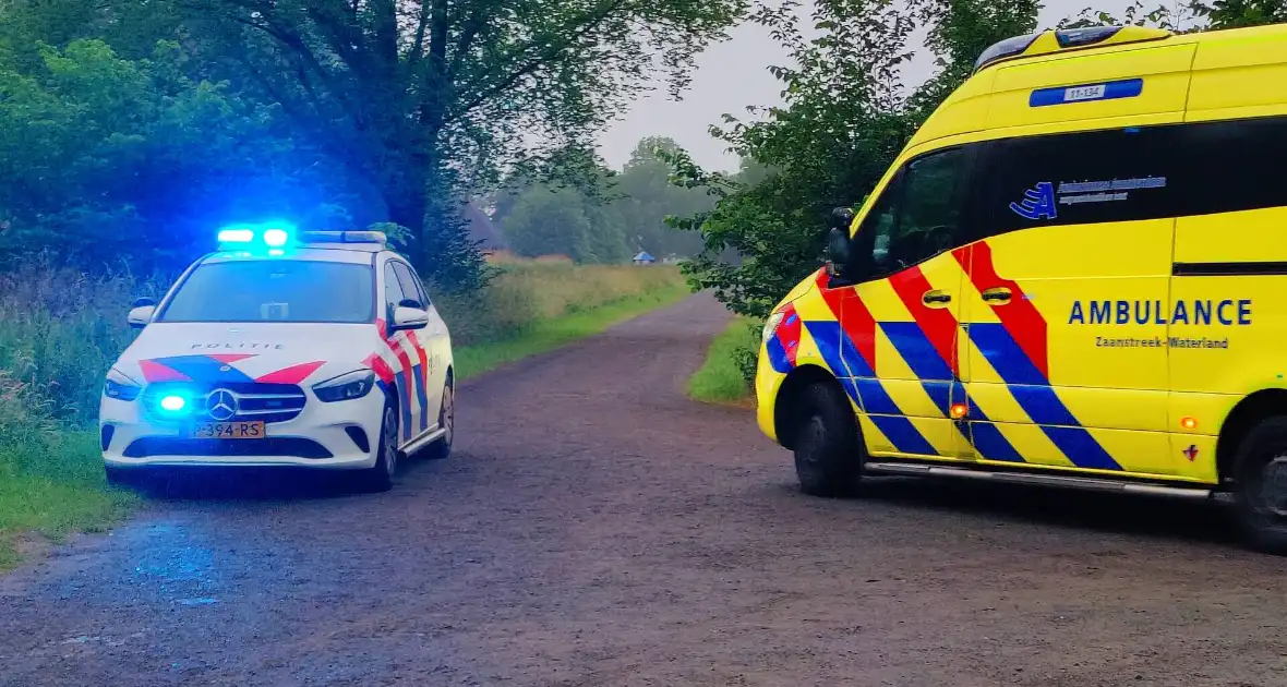 Persoon gewond bij steekincident in natuurgebied