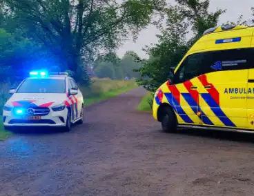 Persoon gewond bij steekincident in natuurgebied