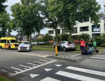 Scholier gewond in verkeersongeval