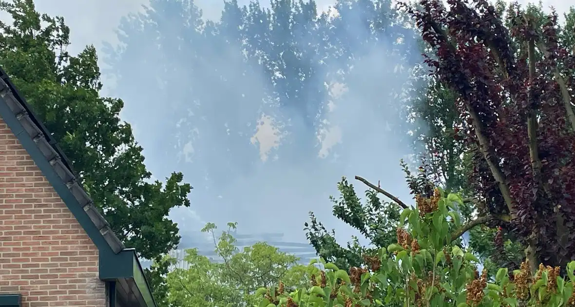 Rookoverlast door brand in bijgebouw - Foto 3