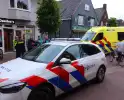 Bezorgscooter betrokken bij ongeluk