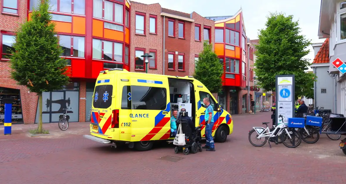 Bezorgscooter betrokken bij ongeluk - Foto 3
