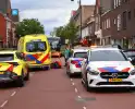 Traumahelikopter landt na val