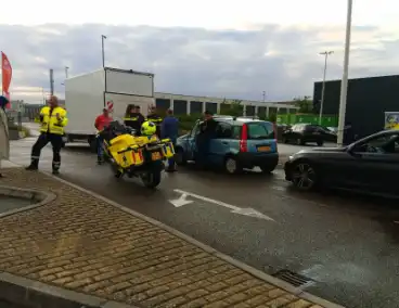 Botsing bij verkeerslichten