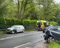 Bestuurder klapt op afslaande auto