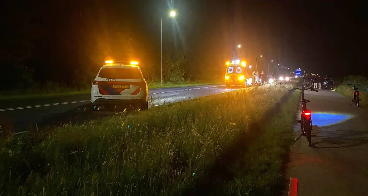 Scooterrijder aangehouden na aanrijding