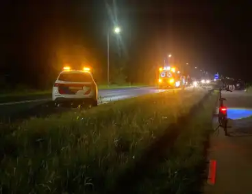 Scooterrijder aangehouden na aanrijding