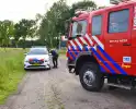 Brandweer blust brand in horecapand