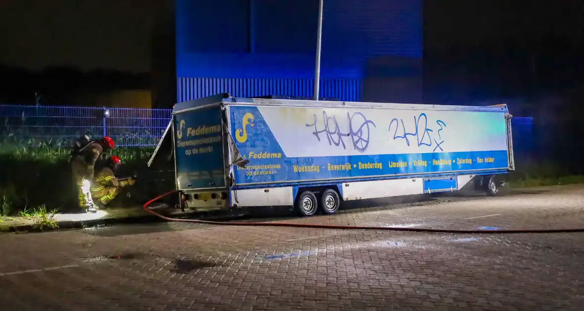 Voertuigbrand beperkt schade door snelle brandweeractie - Foto 1