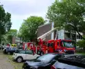 Brandweer zet zwaar materieel in voor hulpverlening