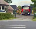 Brand bij schuur snel onder controle