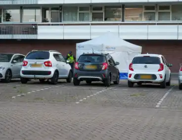 Politie-onderzoek na incident bij flat