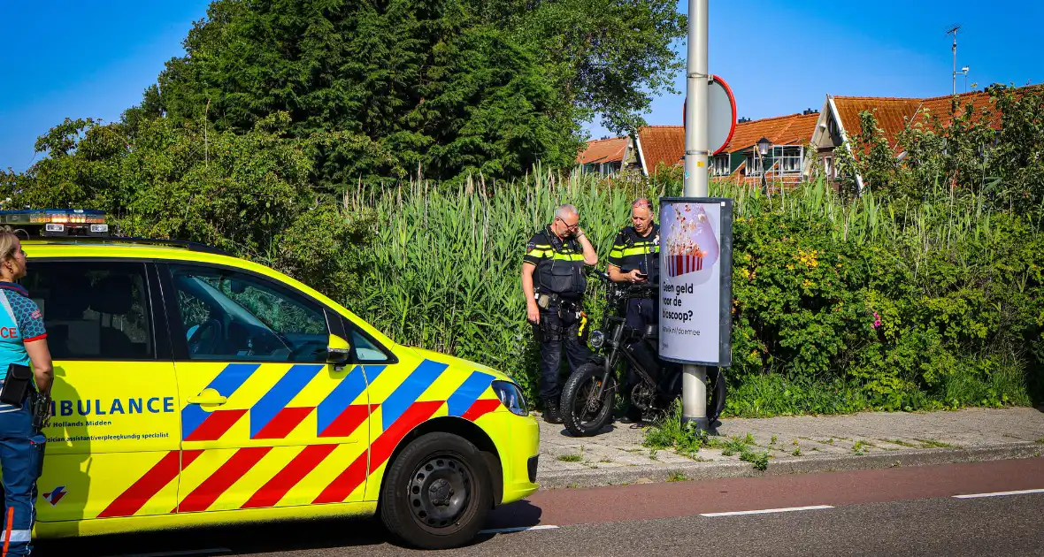 Fietsster gewond bij aanrijding met fatbiker