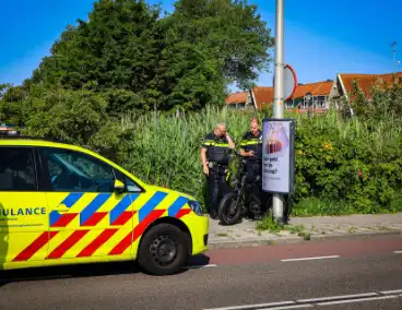 Fietsster gewond bij aanrijding met fatbiker
