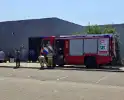 Magazijnbrand snel onder controle