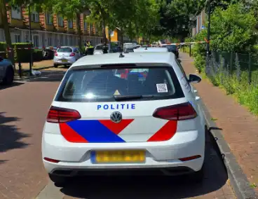 Politieafzetting bij woning
