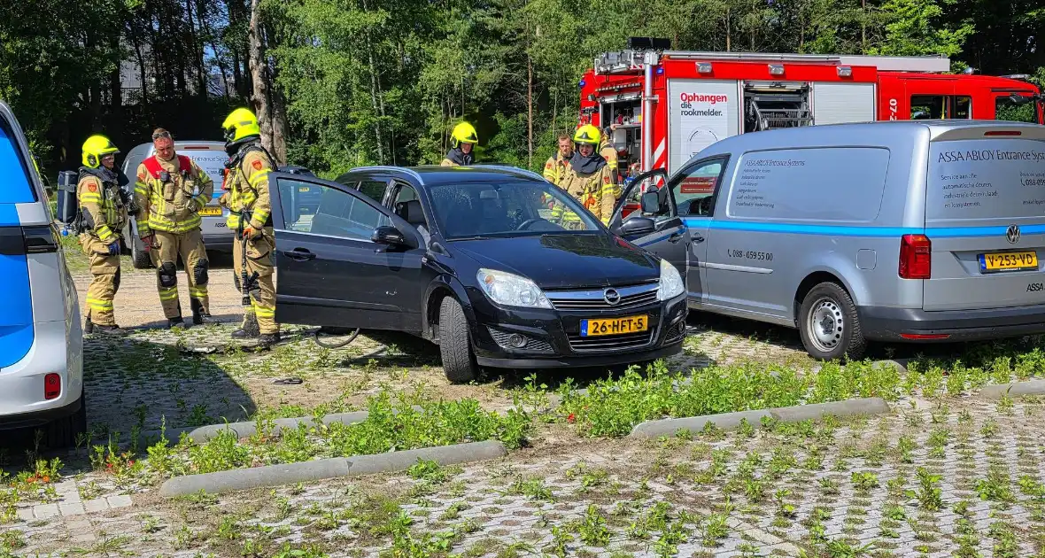 Autobrand door oververhitte powerbank - Foto 5