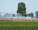 Bermbrand legt treinverkeer stil