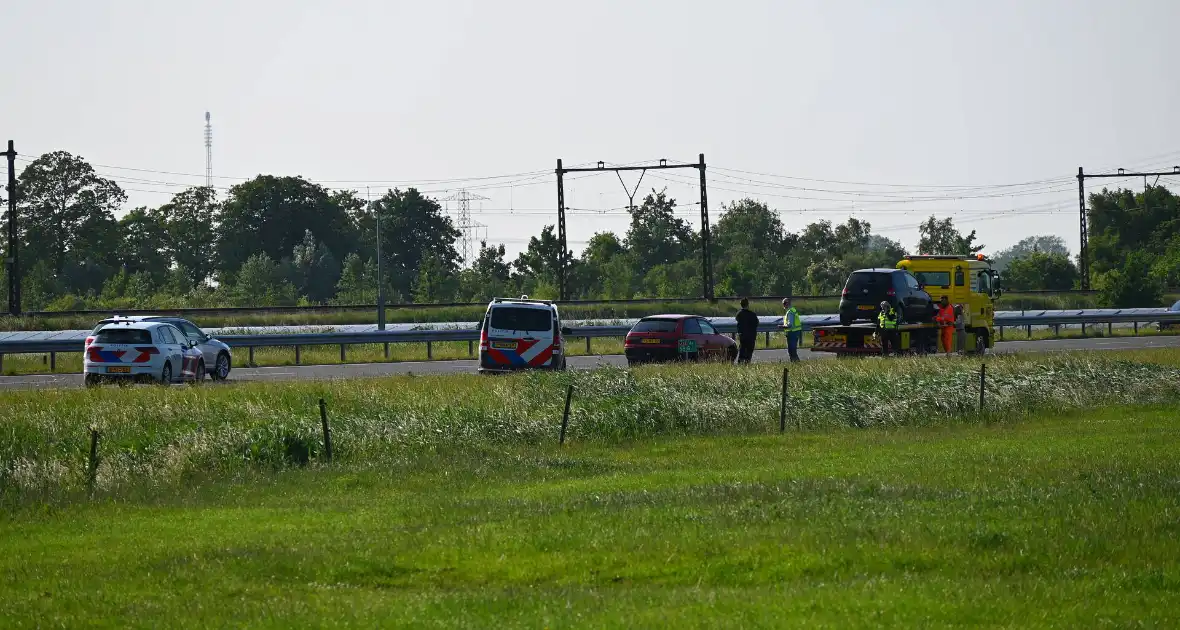 Motorrijder gewond na crash