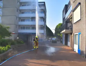 Appartementencomplex ontruimd door brand