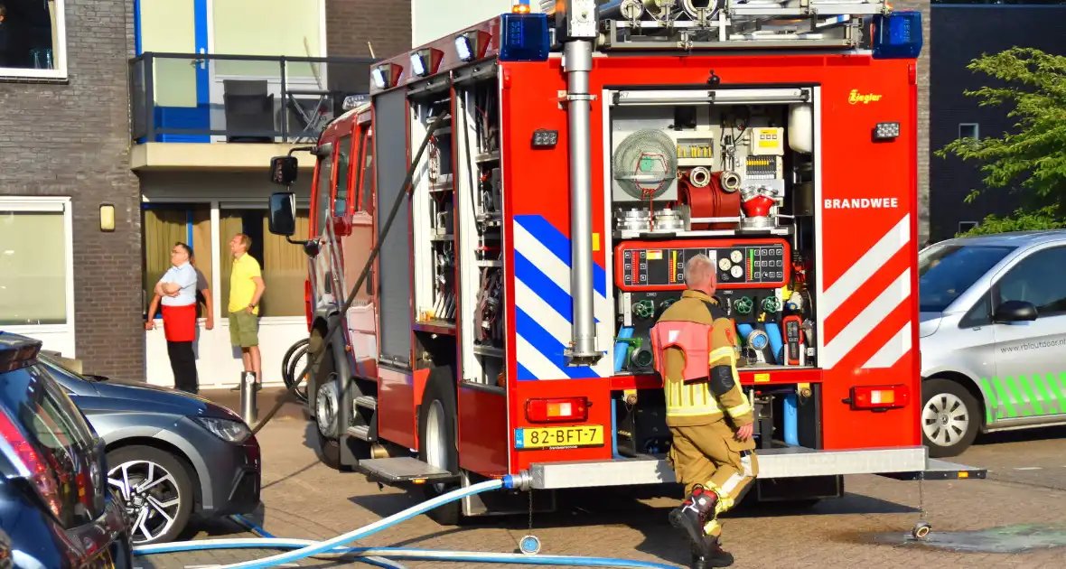 Appartementencomplex ontruimd door brand - Foto 7