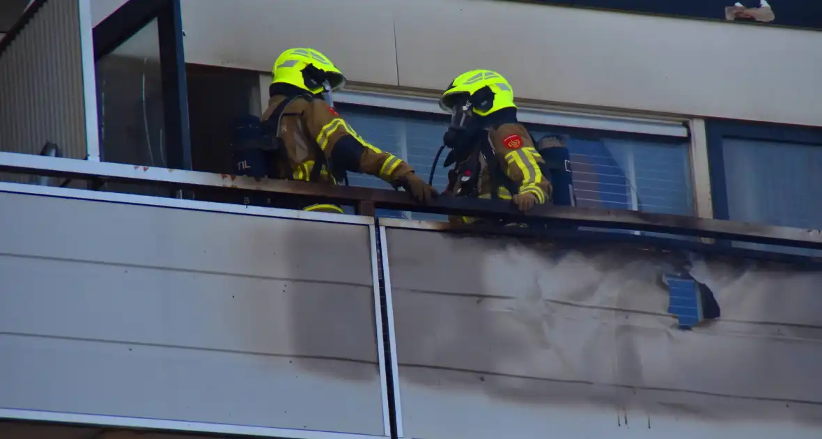 Appartementencomplex ontruimd door brand - Foto 8