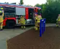 Speeltuin in vlammen door jeugd
