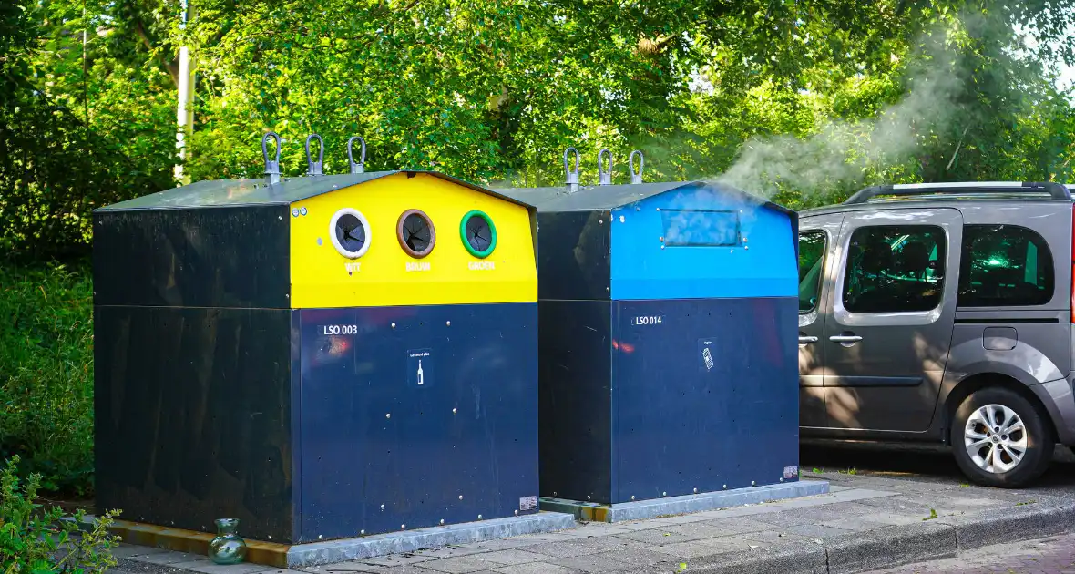 Kind ontdekt vuur in container - Foto 4