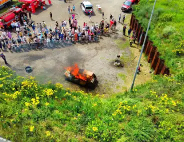 Open dag 30 jaar brandweer Stadspoort druk bezocht