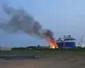 Gevaar door brand met metaalresten