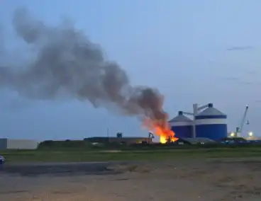 Gevaar door brand met metaalresten