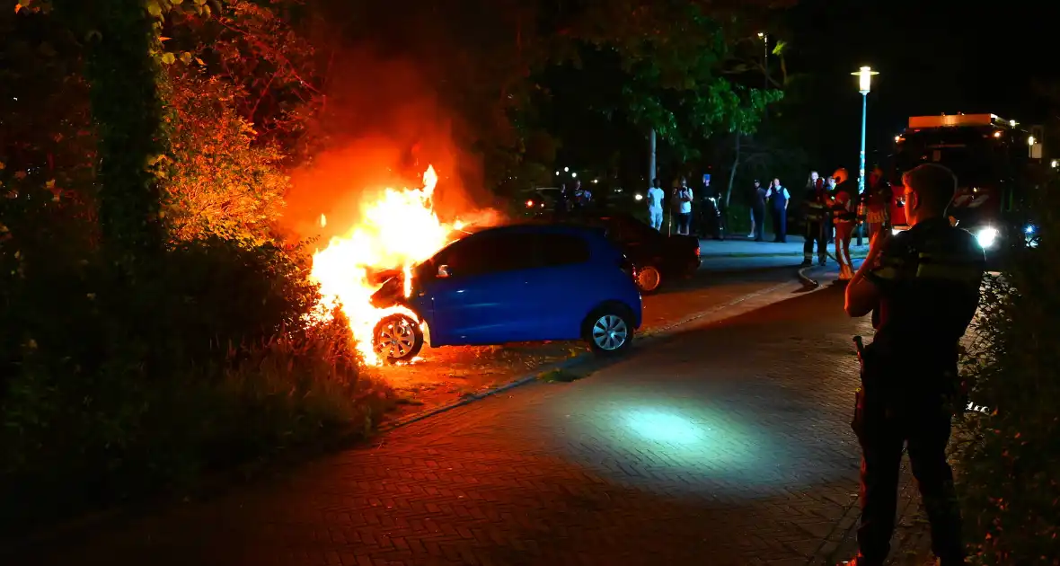 Voertuig in vlammen opgegaan - Foto 3