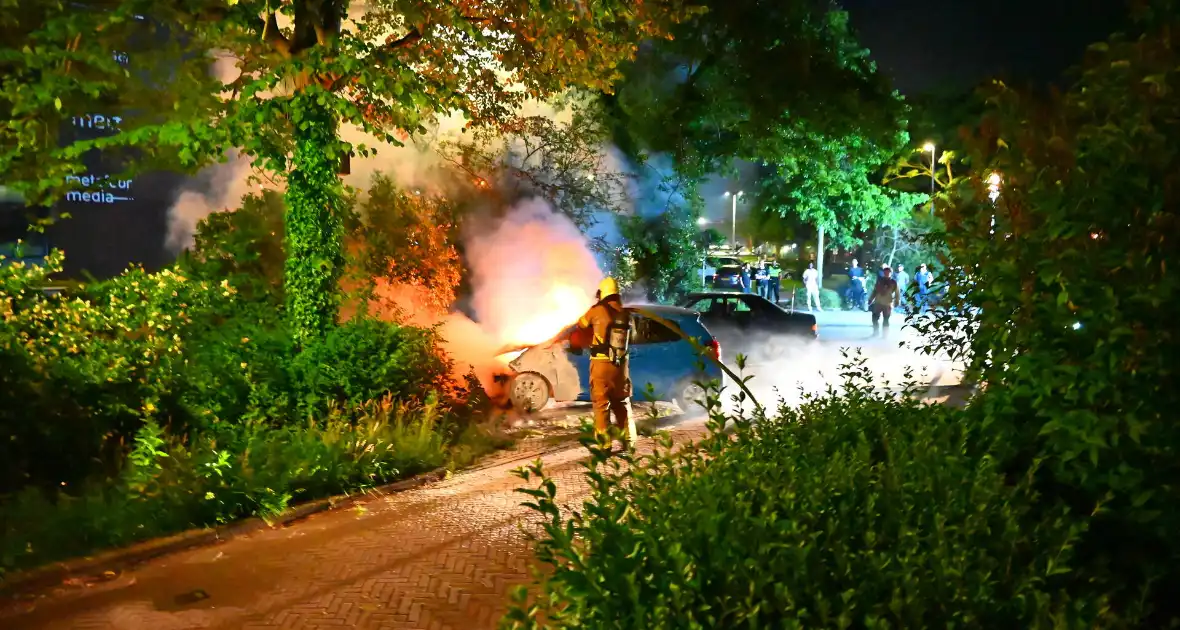 Voertuig in vlammen opgegaan - Foto 5