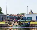 Dode bij brand op woonboot