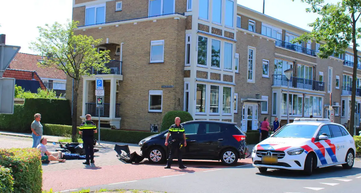 Scooterrijder over het hoofd gezien - Foto 2