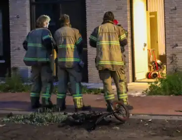 Woningbrand door e-bike veroorzaakt