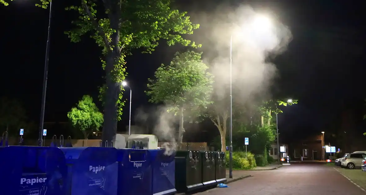 Nachtelijke brand snel onder controle