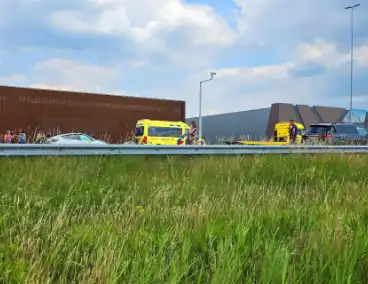 Meerdere voertuigen betrokken bij aanrijding met letsel