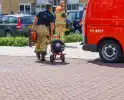 Woningbrand snel geblust met ambulance inzet