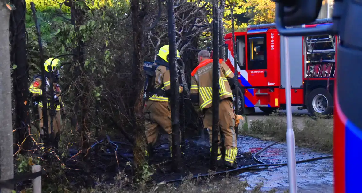 Rookontwikkeling bij brand in bosschages - Foto 1