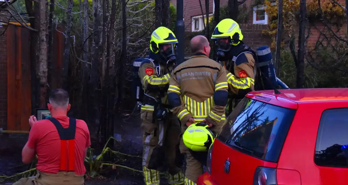 Rookontwikkeling bij brand in bosschages - Foto 2