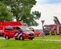 Brand in tuinhuisje geblust zonder gewonden